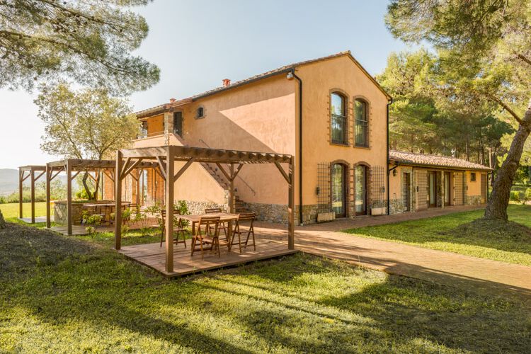Ferienwohnung Scoiattolo Toskana Landgut Residence Ramorino am Meer