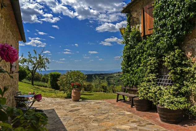 Ferienwohnung Nido Toskana Agriturismo Sasso Storico mit Pool und Frühstück