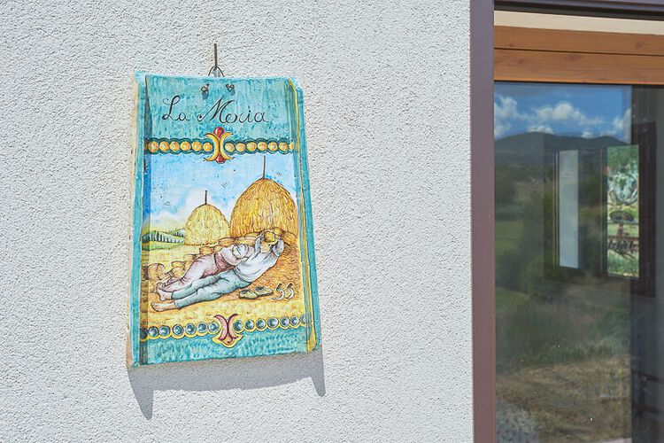 Doppelzimmer Meria Toskana Agriturismo Le Stelle mit Pool und Weingut am Meer der Maremma