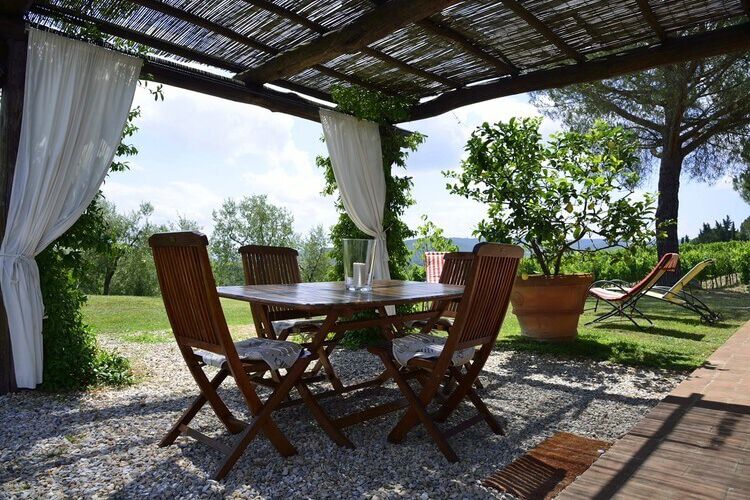Ferienwohnung Legnaia im Toskana Weingut Il Vigneto mit Pool meernah in der Maremma