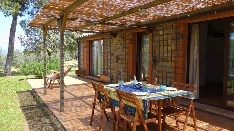 Ferienhaus Leccino Toskana Agriturismo Residence Ramorino am Meer