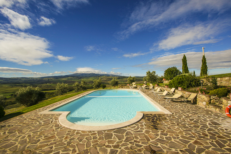 Ferienwohnung Quercia Toskana Agriturismo Caccia Amici mit Pool Urlaub zu zweit